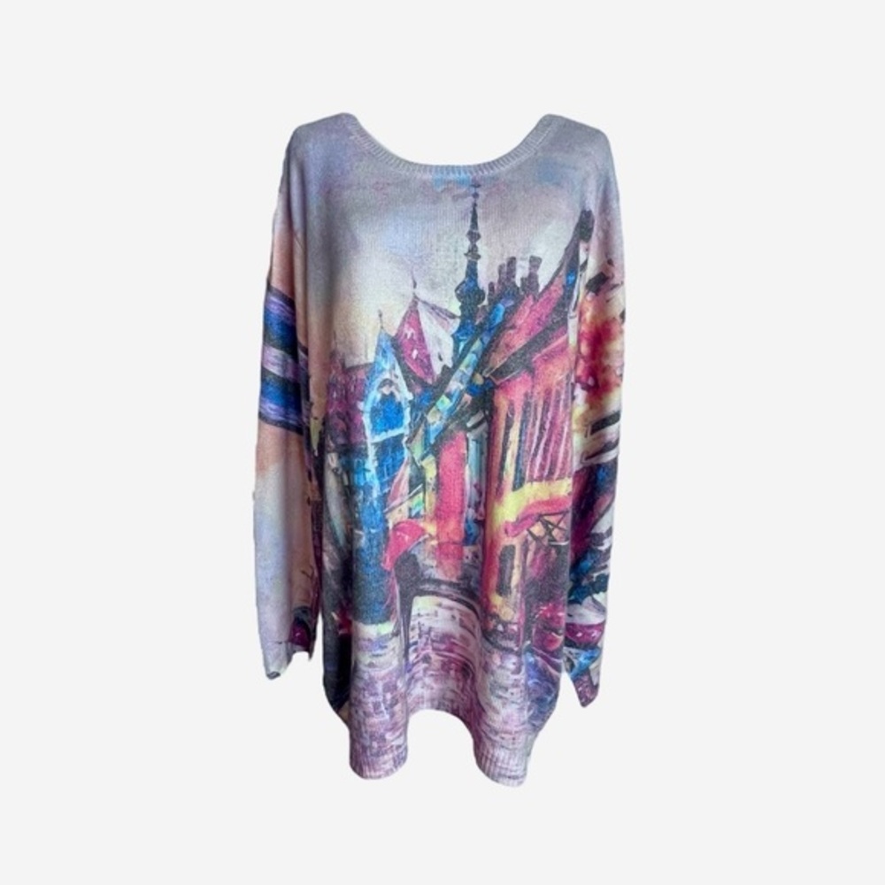 Compliments NWT Street Scene Scoop Neck‎ Lightweight Sweater Women’s XL